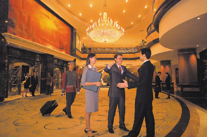 Grand Bay Hotel Zhuhai Dalaman gambar